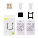 Комплект защитных пленок BASEUS Full-Coverage Film для Apple Watch 45 mm (7 / 8 / 9 Series) - Black (286426B). Фото 14 из 16