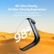 Комплект защитных пленок BASEUS Full-Coverage Film для Apple Watch 45 mm (7 / 8 / 9 Series) - Black (286426B). Фото 10 из 16