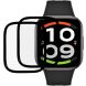 Комплект защитных пленок Deexe Protector Film для Xiaomi Redmi Watch 6 Active - Black (229404B). Фото 1 из 6