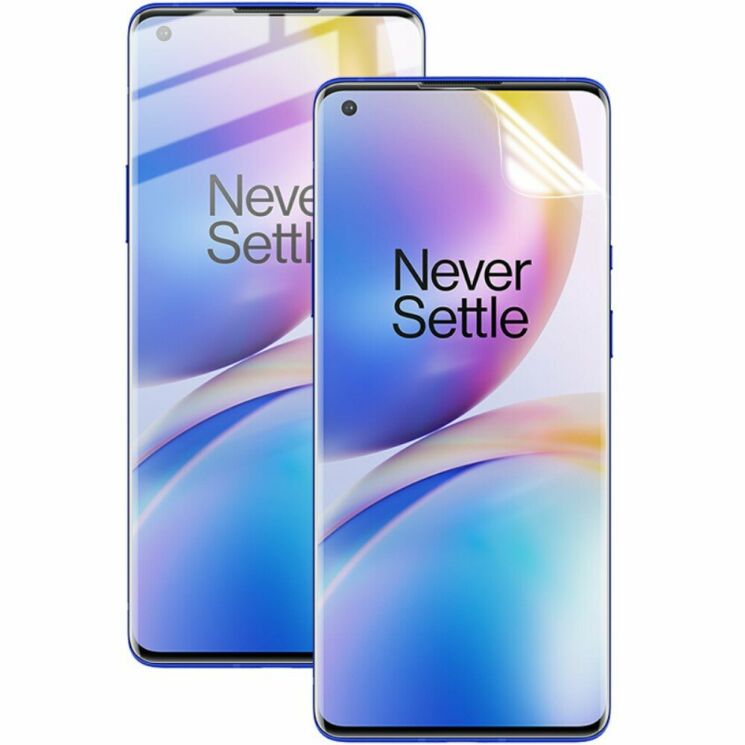 Комплект защитных пленок IMAK Full Coverage Hydrogel Film для OnePlus 8 : фото 2 из 17