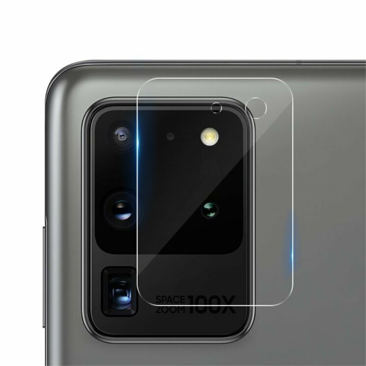 Комплект защитных пленок (2шт) на камеру NILLKIN InvisiFilm для Samsung Galaxy S20 Ultra (G988): фото 1 из 14