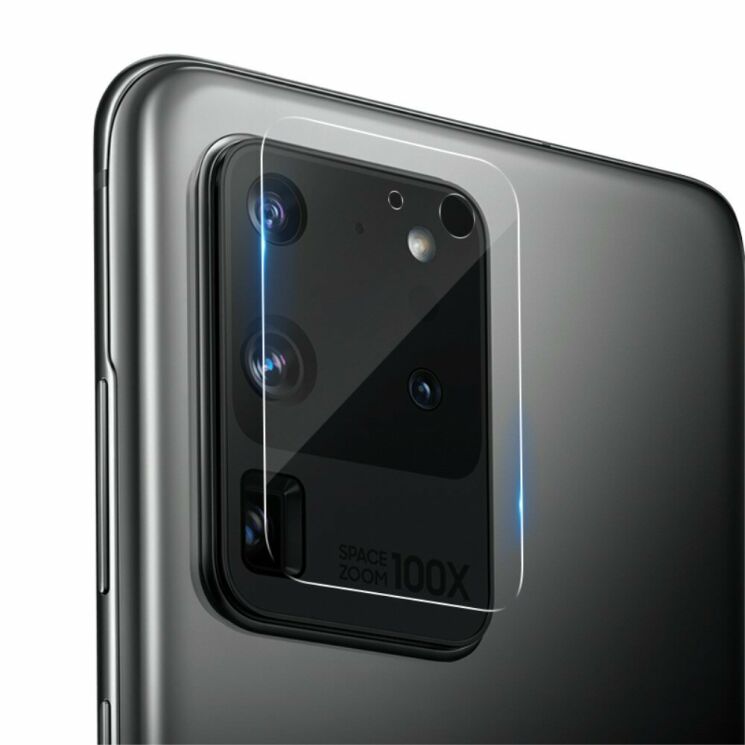 Комплект защитных пленок (2шт) на камеру NILLKIN InvisiFilm для Samsung Galaxy S20 Ultra (G988): фото 3 из 14