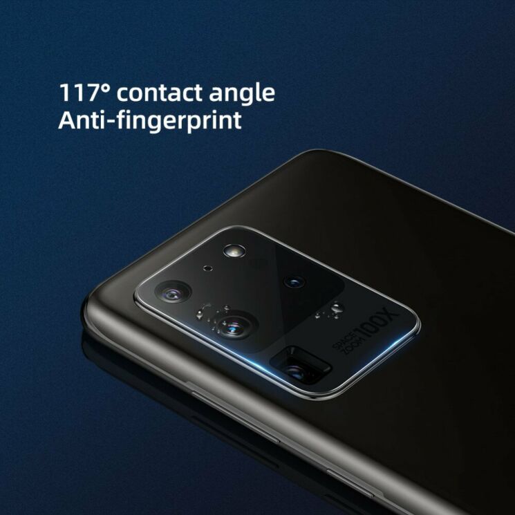 Комплект защитных пленок (2шт) на камеру NILLKIN InvisiFilm для Samsung Galaxy S20 Ultra (G988): фото 9 из 14