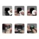 Комплект захисних стекол (2шт) Tech-Protect Glass Flex + для Huawei Watch Fit 3 - Black (357124B). Фото 3 з 4