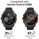 Комплект захисних стекол (3шт) Deexe HD Clear Glass для Garmin Fenix 8 (51mm) (367200). Фото 4 з 4