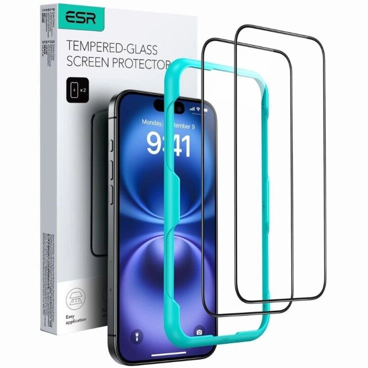 Комплект захисних стекол ESR Screen Protector Set для iPhone 16 Pro Max: фото 1 з 7