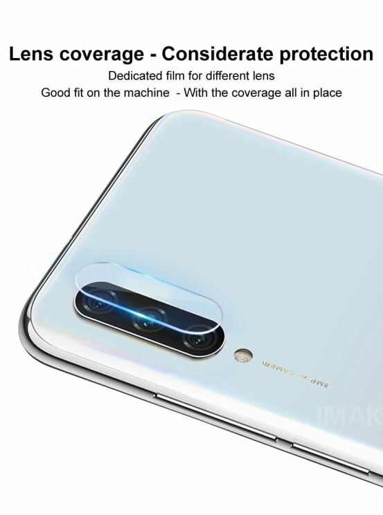 Комплект защитных стекол IMAK Camera Lens Protector для Xiaomi Mi A3 / Mi CC9e: фото 8 из 12