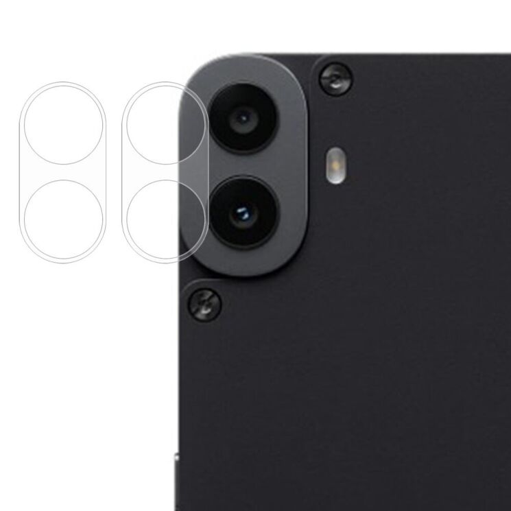 Комплект защитных стекол на заднюю камеру Deexe Camera Lens Protector для Nothing CMF Phone 1: фото 1 из 6