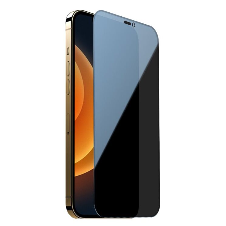 Защитное стекло NILLKIN Anti-Spy для Apple iPhone 12 Pro Max - Black: фото 3 из 17