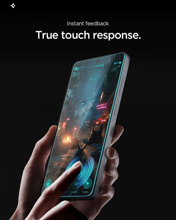 Комплект захисних стекол Spigen GLAS.tR EZ Fit Pro (FP) для Samsung Galaxy S26 (S942) AGL11095: фото 10 з 13