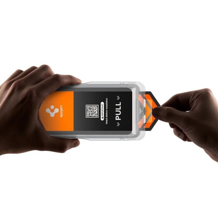 Комплект захисних стекол Spigen GLAS.tR EZ Fit Pro (FP) для Samsung Galaxy S26 (S942) AGL11095: фото 5 з 13