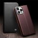 Кожаный чехол QIALINO Wallet Case для Apple iPhone 16 - Brown (360739Z). Фото 9 из 11