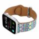 Шкіряний ремінець Deexe Fashion Elegant для Apple Watch 46 / 45 / 44 / SE 44 / 42 (Series 1-3) / Ultra / Ultra 2 - Triangle (251338G). Фото 3 з 5