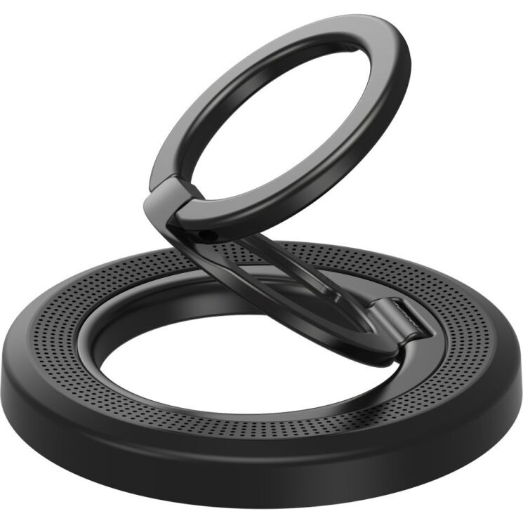 Магнітне кільце-тримач LEREACH Triple Ring - Black: фото 1 з 11