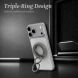Магнітне кільце-тримач LEREACH Triple Ring - Silver (982620S). Фото 7 з 11
