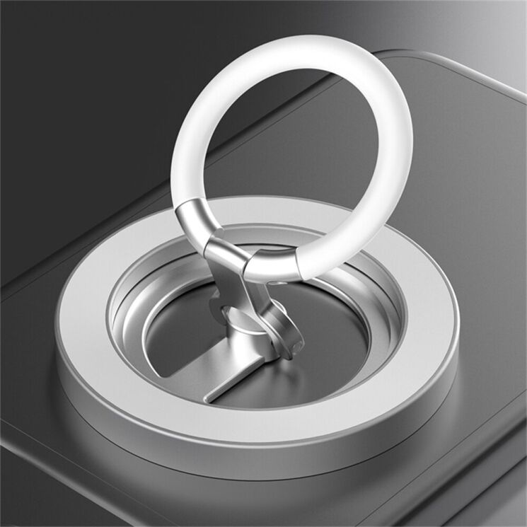 Магнитное кольцо-держатель Reframe Rotation Magnetic Ring - White: фото 2 из 8