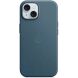 Оригинальный чехол FineWoven MagSafe для Apple iPhone 15 (MT3G3) - Pacific Blue (339993L). Фото 1 из 4