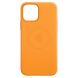 Оригинальный чехол MagSafe Leather Case для Apple iPhone 12 mini (MHK63ZE/A) - California Poppy (253693P). Фото 5 из 6