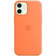 Оригинальный чехол MagSafe Silicone Case для Apple iPhone 12 Mini (MHKN3) - Kumquat (260158O)