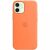 Оригинальный чехол MagSafe Silicone Case для Apple iPhone 12 Mini (MHKN3) - Kumquat: фото 1 из 6