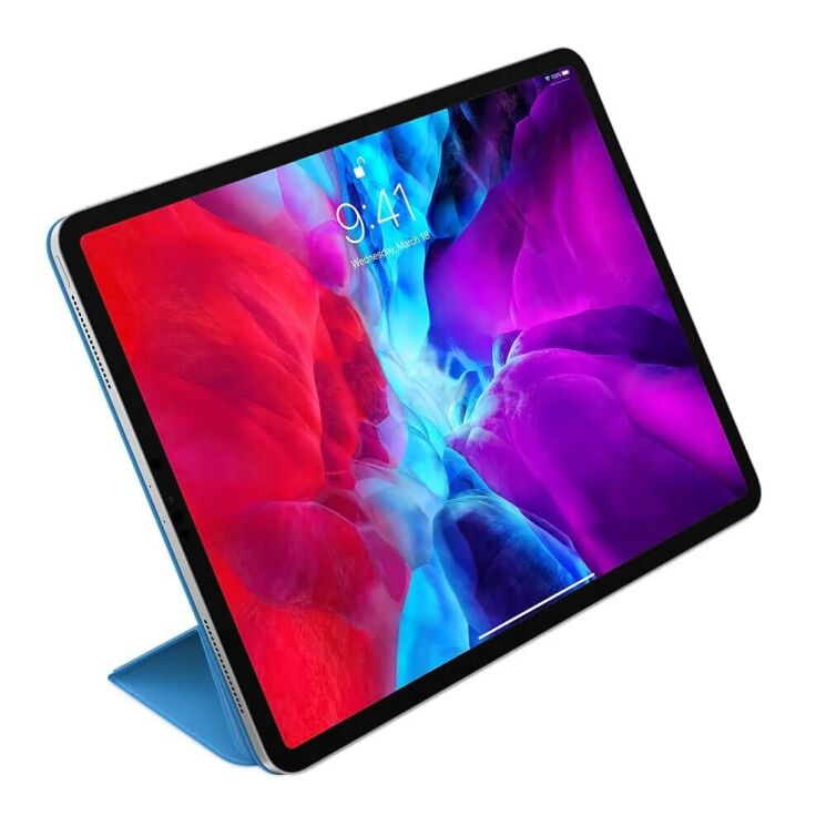 Оригинальный чехол Smart Folio для iPad Pro 12.9 (2018/2020/2021/2022) MXTD2 - Surf Blue: фото 4 из 4