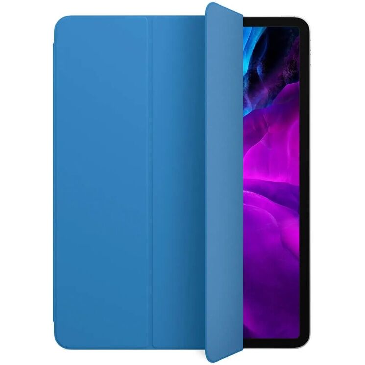 Оригинальный чехол Smart Folio для iPad Pro 12.9 (2018/2020/2021/2022) MXTD2 - Surf Blue: фото 2 из 4