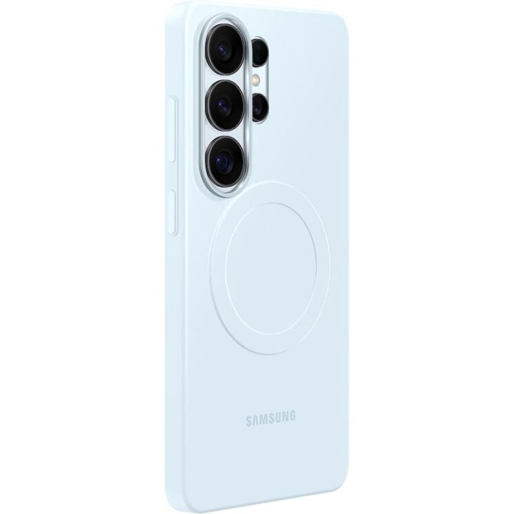 Оригинальный магнитный чехол Slim Magnet для Samsung Galaxy S26 Ultra (S948) EF-SS948CLEGWW - Lightblue: фото 3 из 5