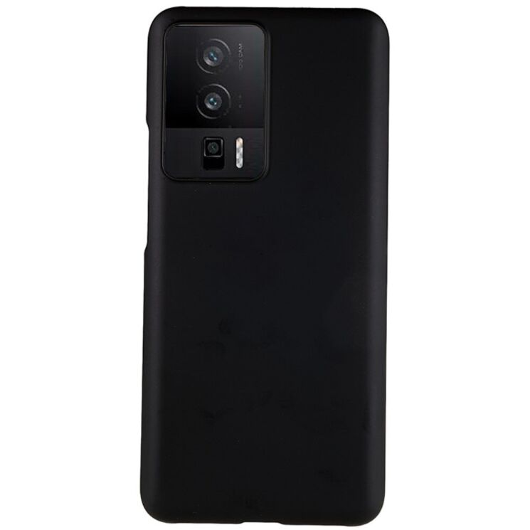 Пластиковый чехол Deexe Hard Shell для Xiaomi Poco F5 Pro / Redmi K60 / Redmi K60 Pro - Black: фото 1 из 7