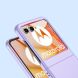 Пластиковый чехол Deexe Hard Shell (FF) для Motorola Razr 50 / Razr 70 - Light Purple (358720LV). Фото 2 из 8