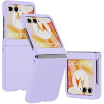 Пластиковый чехол Deexe Hard Shell (FF) для Motorola Razr 50 / Razr 70 - Light Purple: фото 1 из 8