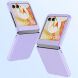Пластиковый чехол Deexe Hard Shell (FF) для Motorola Razr 50 / Razr 70 - Light Purple (358720LV). Фото 3 из 8