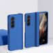 Пластиковый чехол Deexe Hinge Case для Samsung Galaxy Fold 6 - Dark Blue (357601DB). Фото 2 из 9