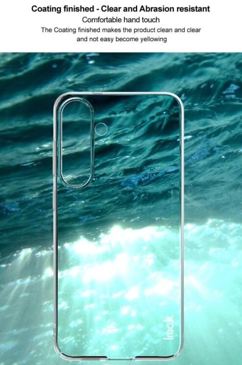 Пластиковый чехол IMAK Crystal II Pro для Samsung Galaxy S25 Plus (S936) - Transparent: фото 7 из 10