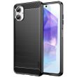 Силиконовый (TPU) чехол MOFI Carbon Fiber для Samsung Galaxy A06 (A065) - Black (365104B)