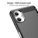 Силиконовый (TPU) чехол MOFI Carbon Fiber для Samsung Galaxy A06 (A065) - Black (365104B). Фото 5 из 10