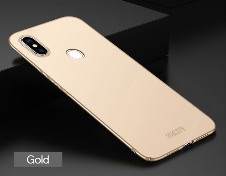 Пластиковый чехол MOFI Slim Shield для Xiaomi Redmi S2 - Gold: фото 2 из 10