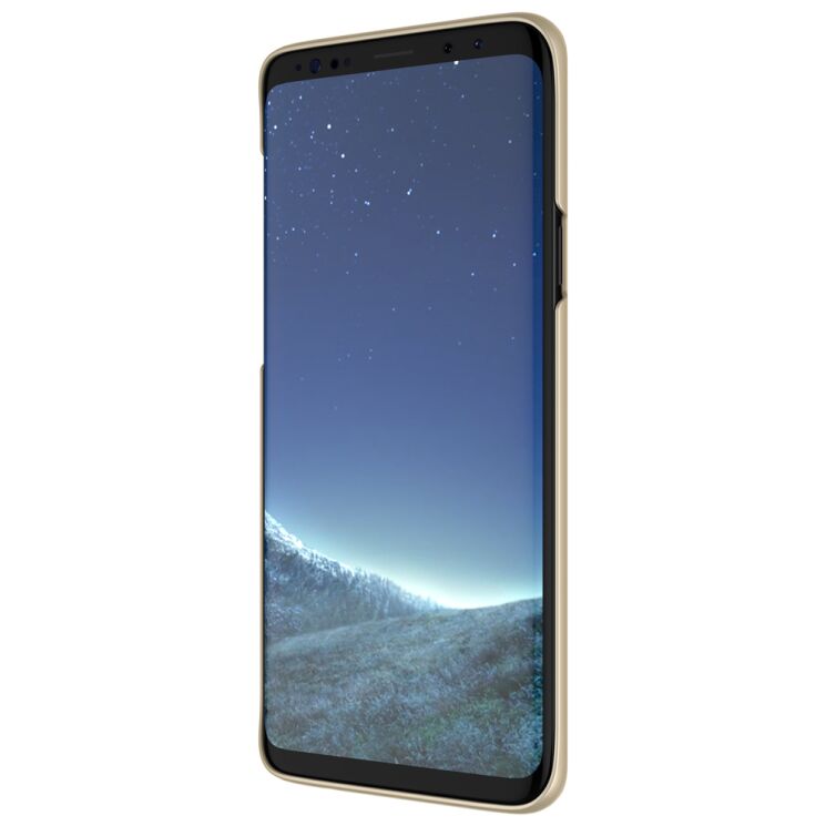 Пластиковый чехол NILLKIN Air Series для Samsung Galaxy S9+ (G965) - Gold: фото 4 из 13