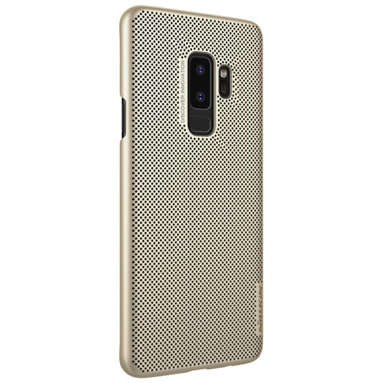 Пластиковый чехол NILLKIN Air Series для Samsung Galaxy S9+ (G965) - Gold: фото 2 из 13