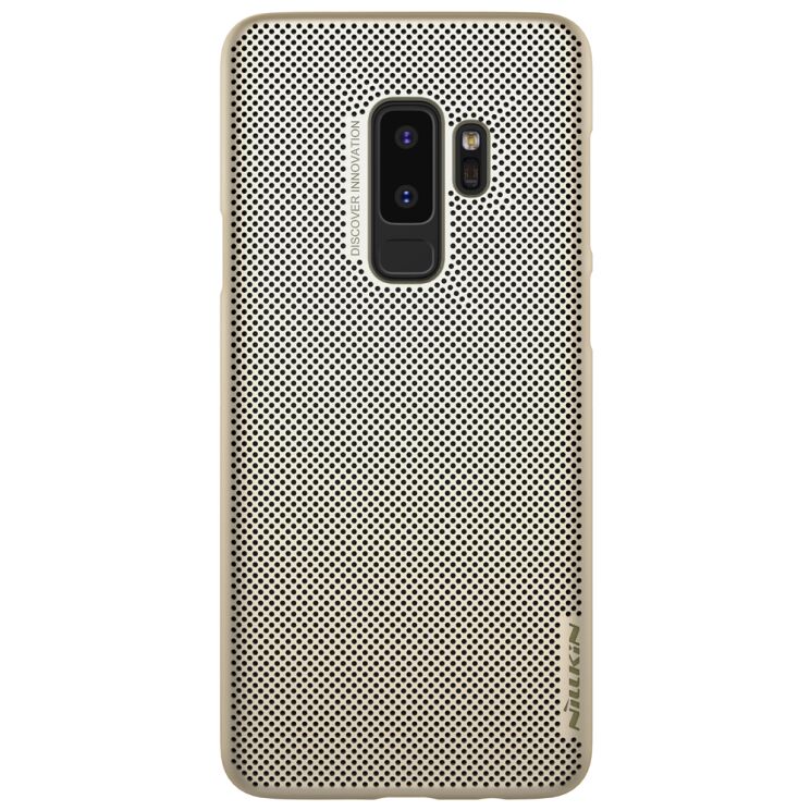 Пластиковый чехол NILLKIN Air Series для Samsung Galaxy S9+ (G965) - Gold: фото 5 из 13