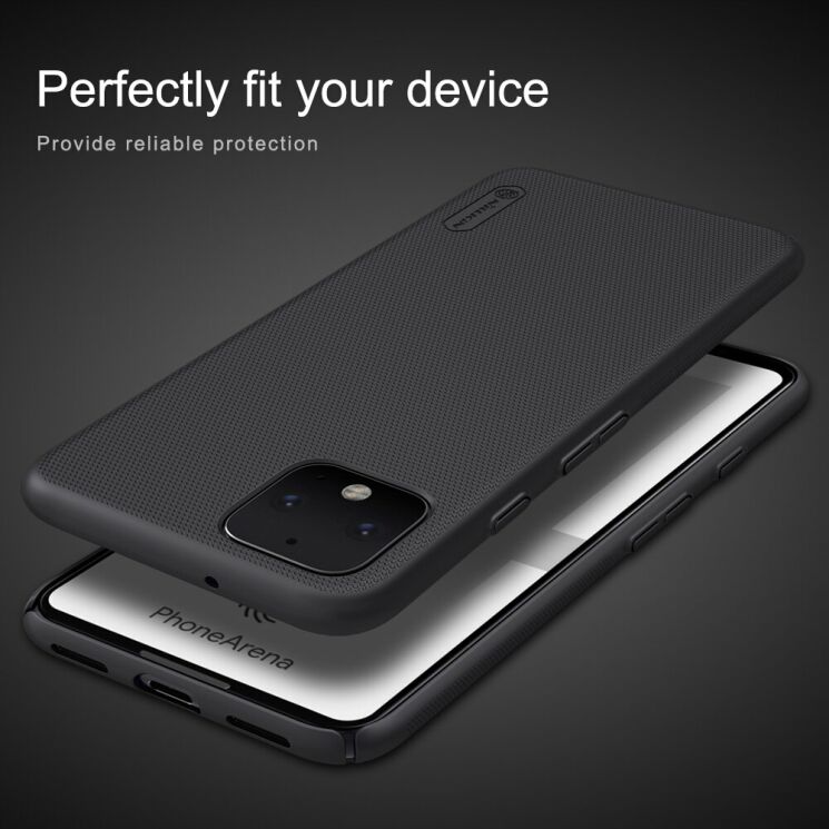 Пластиковий чохол NILLKIN Frosted Shield для Google Pixel 4 - Blue: фото 16 з 18