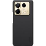 Пластиковый чехол NILLKIN Frosted Shield для Infinix Note 40 Pro - Black: фото 1 из 17