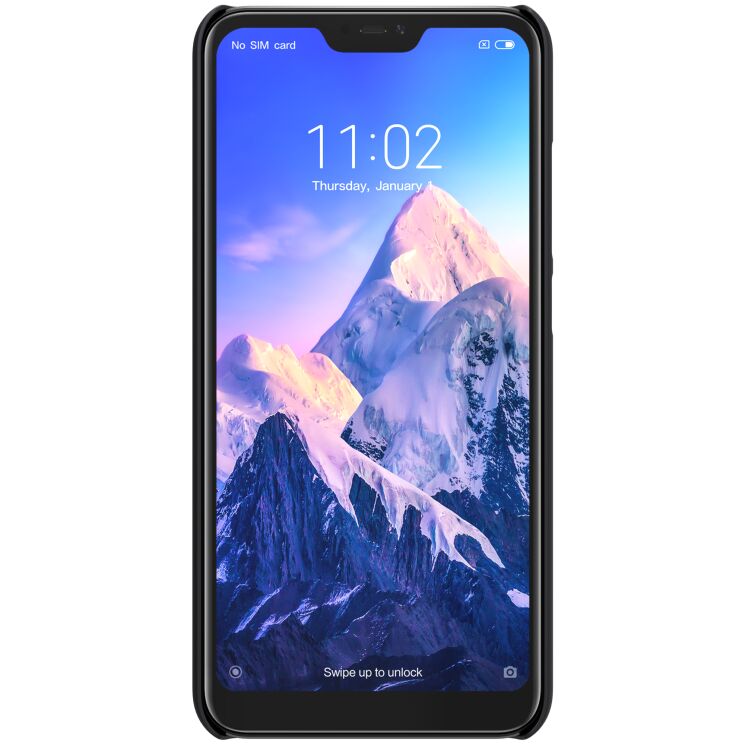 Пластиковый чехол NILLKIN Frosted Shield для Xiaomi Redmi 6 Pro / Mi A2 Lite - Gold: фото 7 из 16