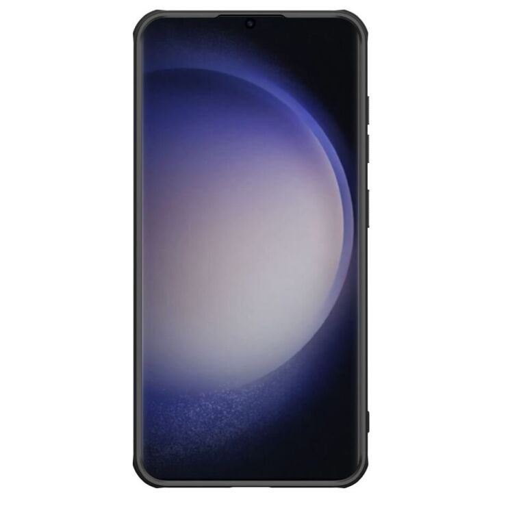 Пластиковый чехол NILLKIN Frosted Shield Pro для Samsung Galaxy S24 Plus - Black: фото 2 из 16