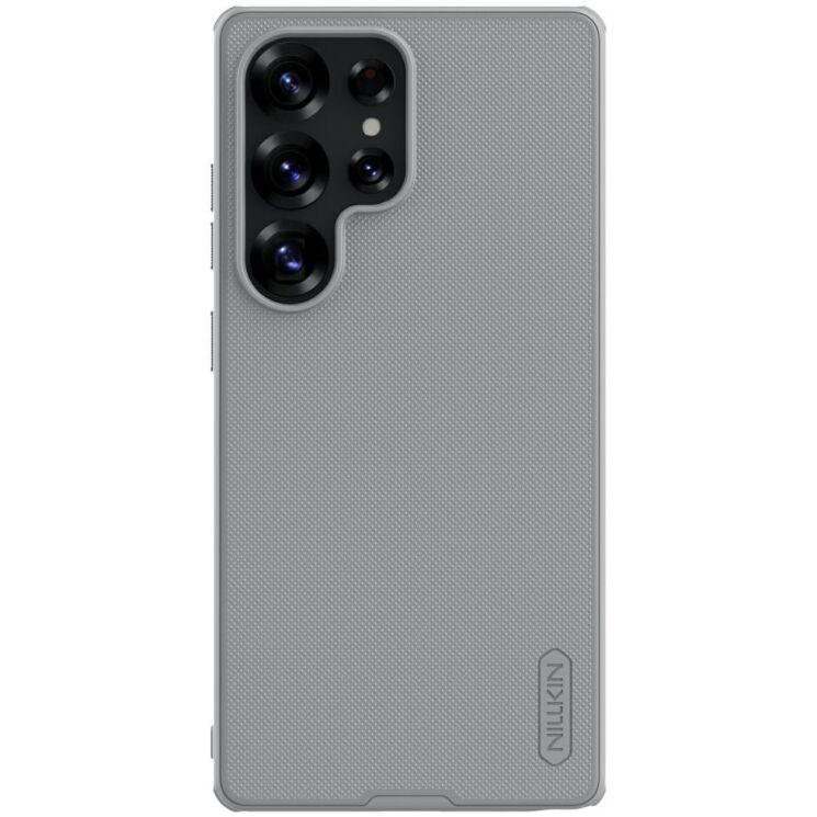 Пластиковый чехол NILLKIN Frosted Shield Pro для Samsung Galaxy S25 Ultra (S938) - Grey: фото 1 из 18