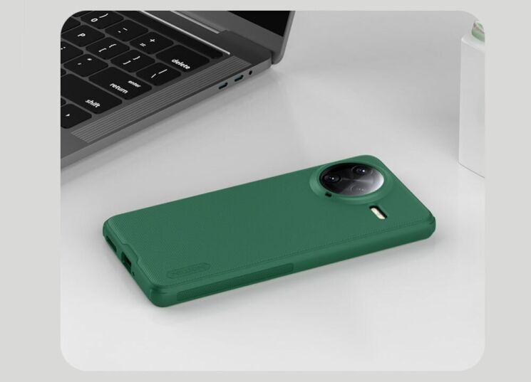 Пластиковый чехол NILLKIN Frosted Shield Pro для Xiaomi Poco F7 Ultra - Green: фото 17 из 19
