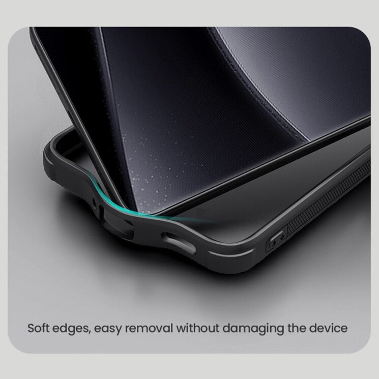 Пластиковый чехол NILLKIN Frosted Shield Pro Magnetic для Xiaomi Redmi Note 14 Pro Plus - Black: фото 9 из 16