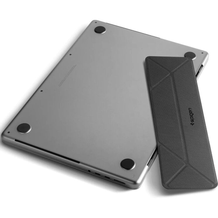 Подставка для ноутбука Spigen Slim Fold Laptop Stand LD201-S4 (AMP10404) - Black (982323B) Подставка для ноутбука Spigen Slim Fold Laptop Stand LD201-S4 (AMP10404) - Black: фото 2 из 13