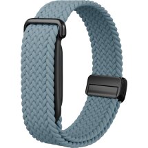 Ремешок Deexe Braided Loop для Google Fitbit Air - Rock Cyan: фото 1 из 2