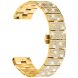 Ремешок Deexe Brilliance Band для часов с шириной крепления 22мм - Gold (895444F). Фото 1 из 6