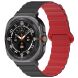 Ремешок Deexe Magnetic Band для Samsung Galaxy Watch Ultra (47mm) - Black / Red (358021BR). Фото 2 из 7